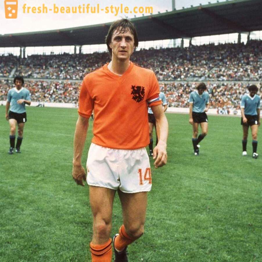 Voetballer Johan Cruyff: biografie, foto's en Carrière