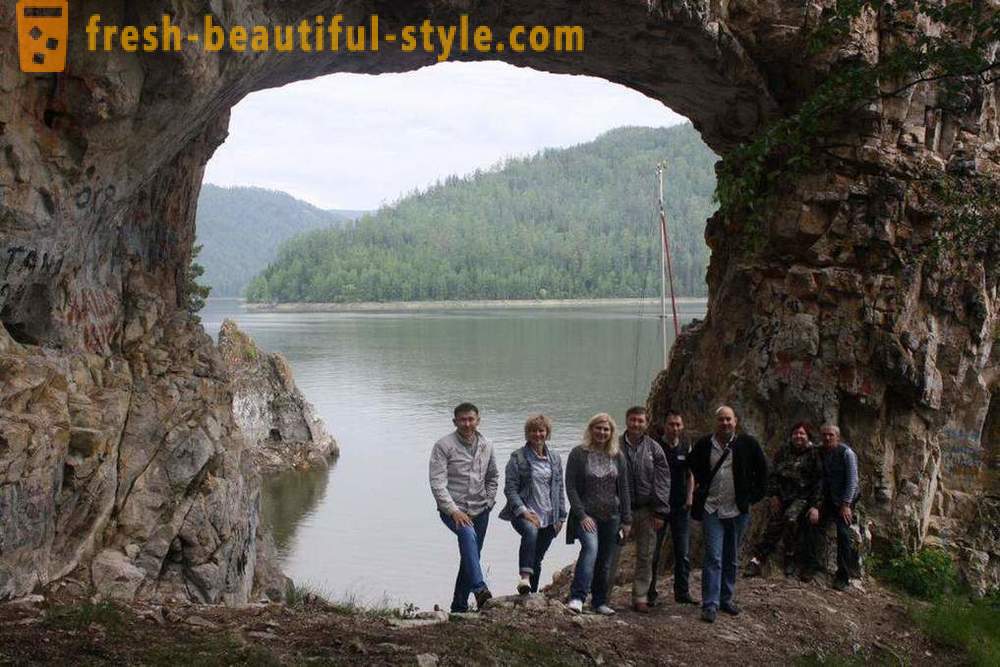 Krasnoyarsk reservoir - beschermde plaatsen van Siberië
