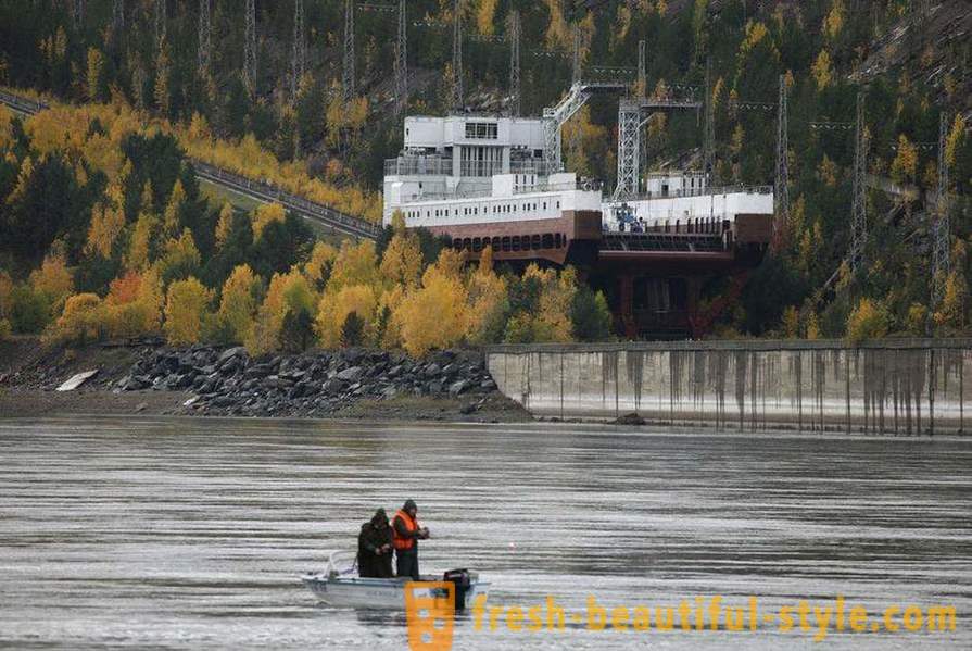 Krasnoyarsk reservoir - beschermde plaatsen van Siberië