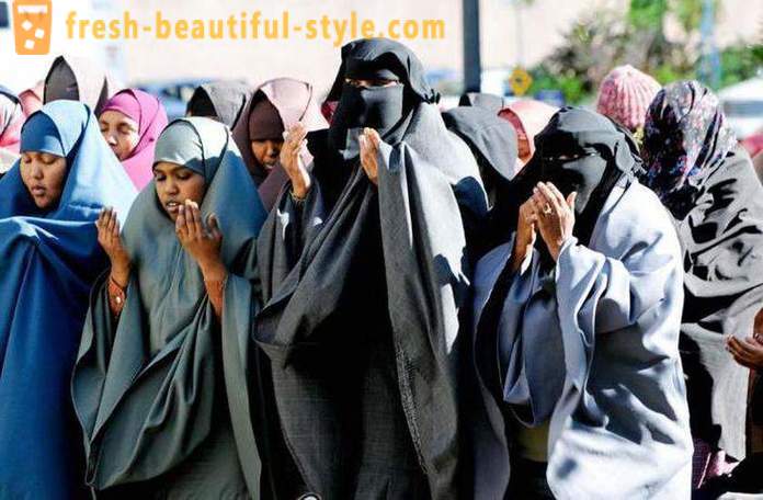 Wat is de sluier? Women's bovenkleding in moslimlanden