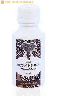 Henna voor wenkbrauwen Brow Henna: reviews, instructies