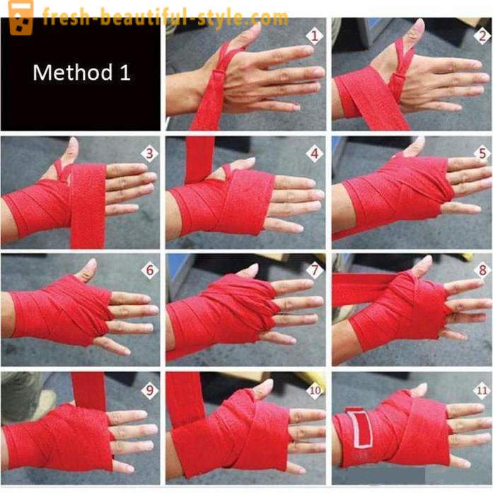Hoe goed verbonden handen pols wraps
