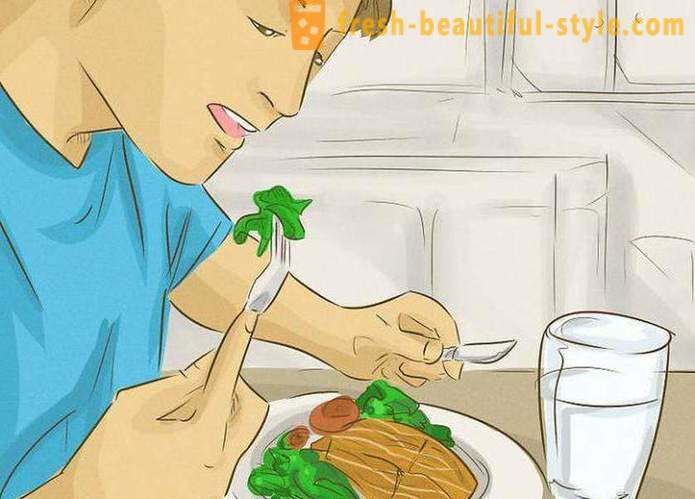Hoe om vet uit de borstspieren man verwijderen? Krachttraining en verminderde calorie-inname