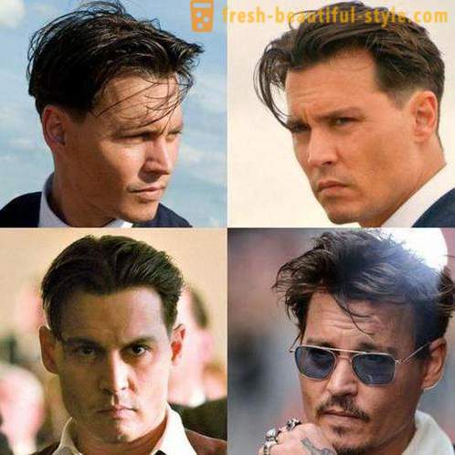 De evolutie van de kapsels: Johnny Depp