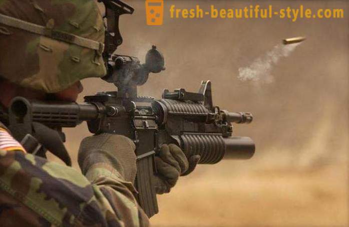 Amerikaanse assault rifle rifle M4 specificaties, de geschiedenis van de schepping