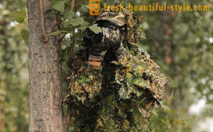 Camouflagepak - het geheim van een succesvolle jacht