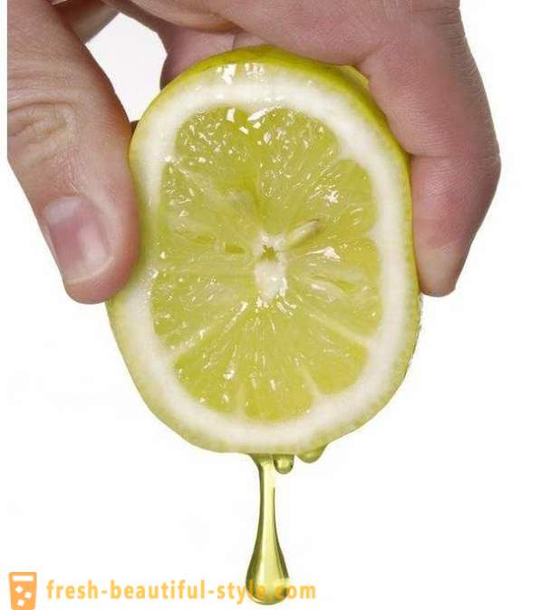 Hoe kan ik een citroen aan het gezicht gebruiken?