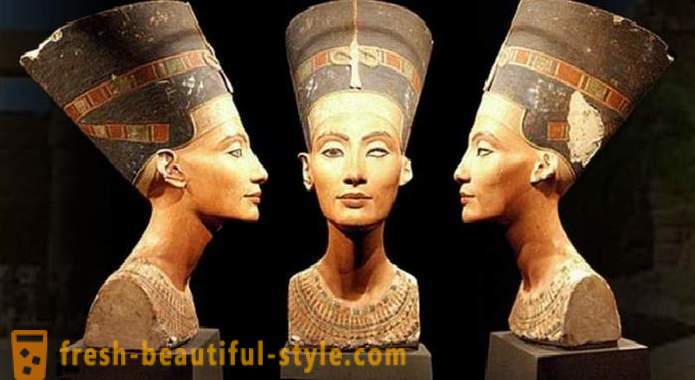 De geschiedenis van de farao Amenhotep liefde en Nefertiti