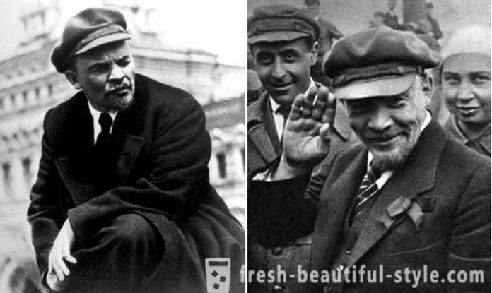 Vladimir Lenin: waarheid en mythen, geruchten waarvan het beeld van Lenin