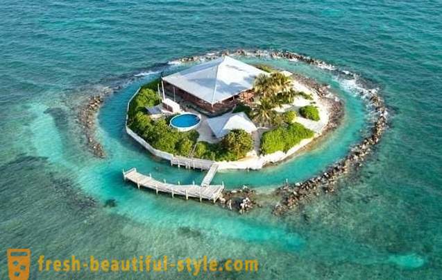 Private tropische paradijs eiland