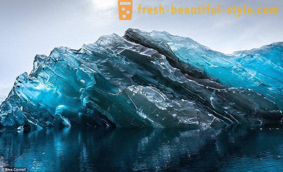 Camye oude ijsbergen van de wereld