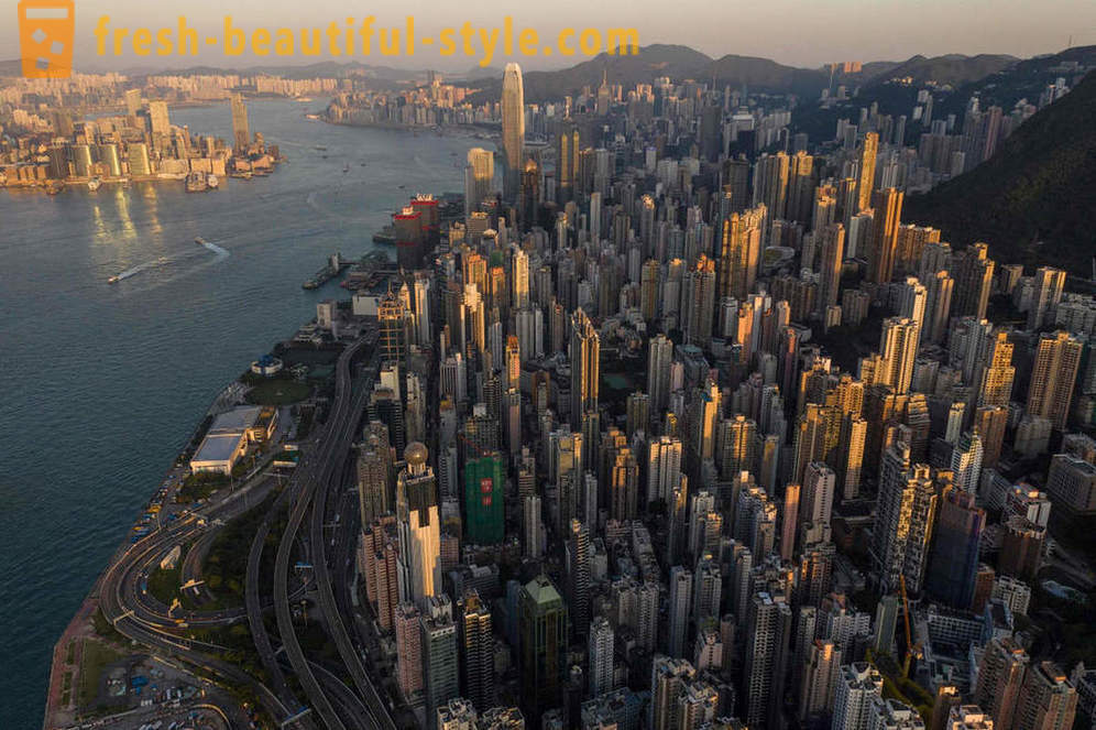 Hong Kong high-rise in foto's