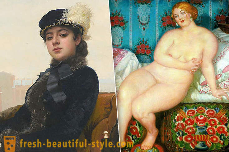 Wie de vrouwen werden afgebeeld in de beroemde schilderijen van Russische kunstenaars