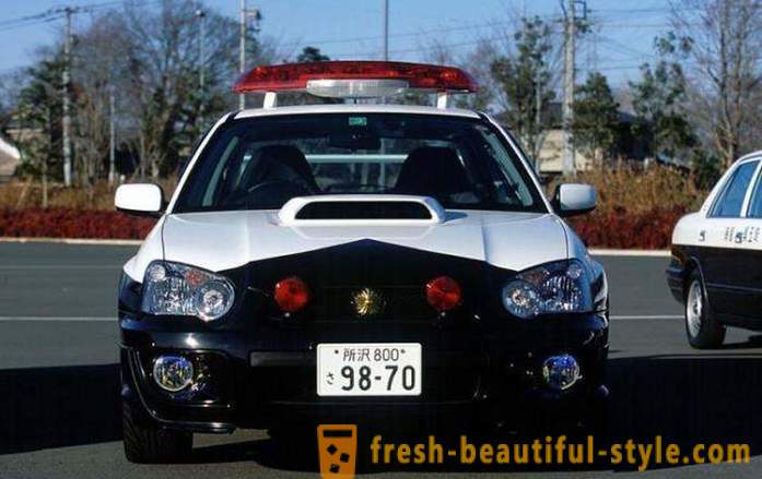 Steile Japanse politie auto's