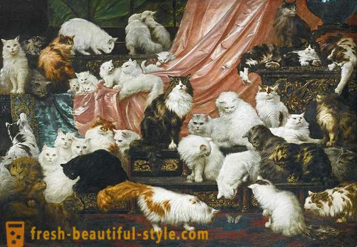 Top 6 duurste schilderijen met katten