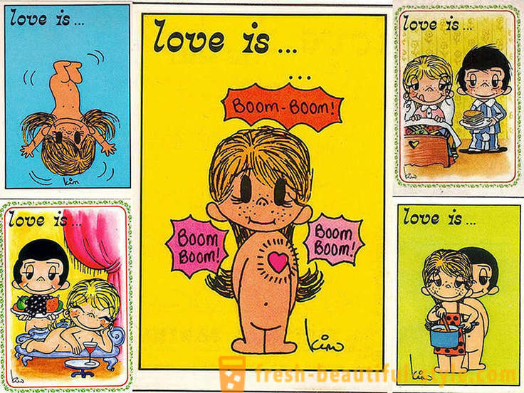 De tragische liefdesgeschiedenis van de auteurs van de beroemde stripboek De liefde is ...