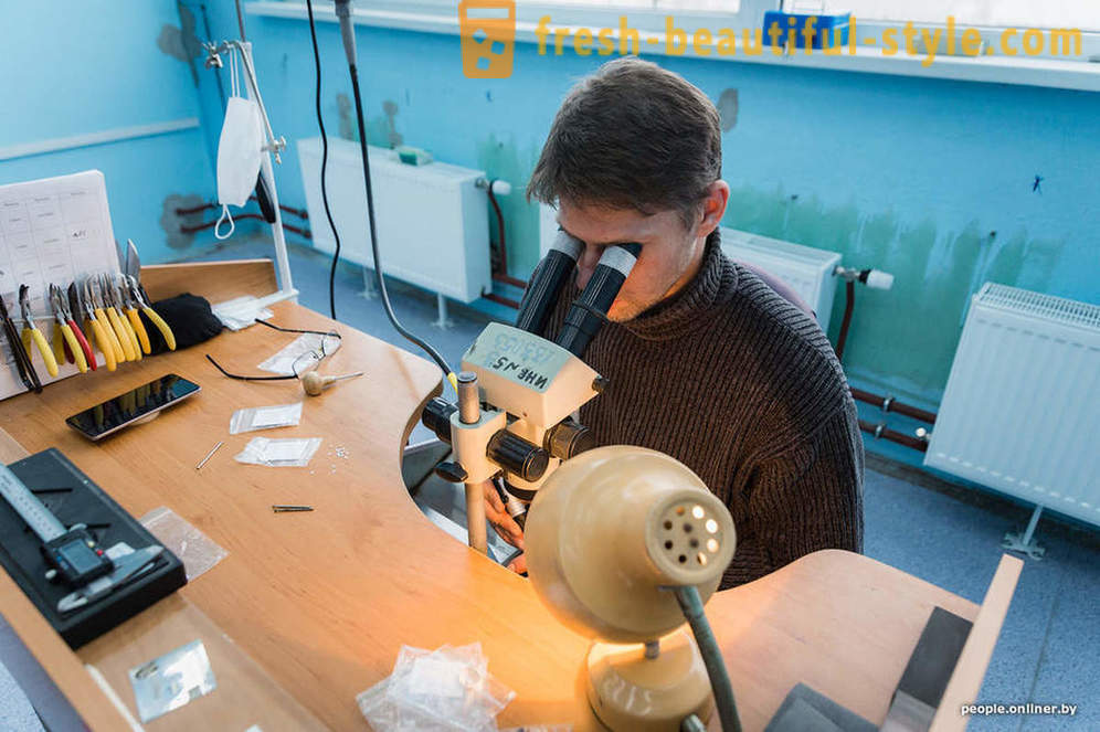 In Wit-Rusland te maken kunstmatige diamanten