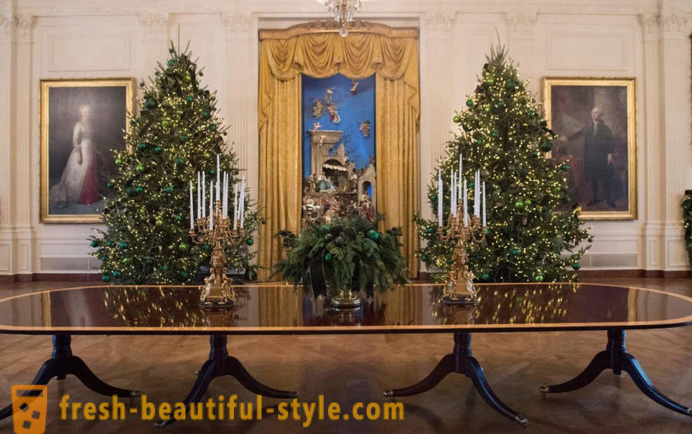 Hoe het Witte Huis te versieren voor het nieuwe jaar