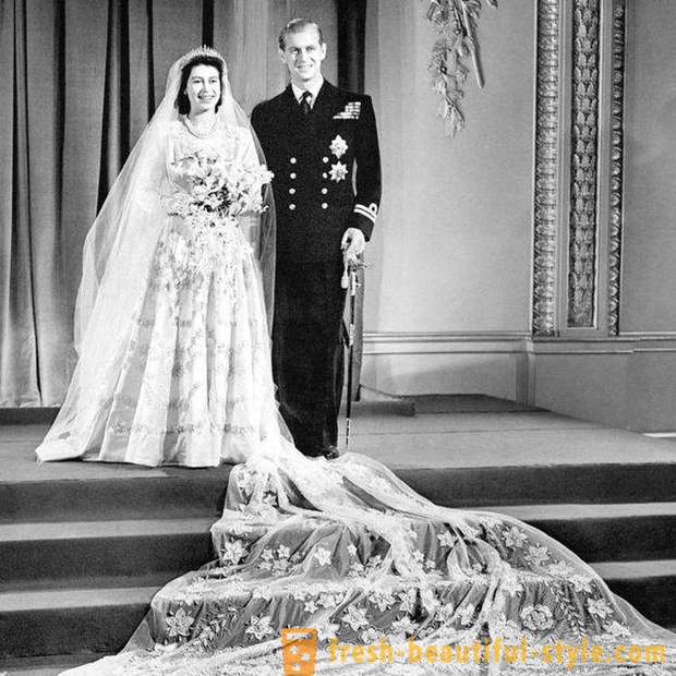 Koningin Elizabeth II en prins Philip vieren platina bruiloft