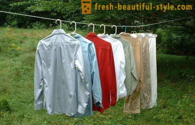 Hoe kunt u uw kleding na het wassen drogen