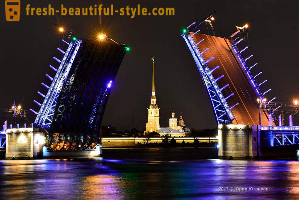 Magische schoonheid van St. Petersburg bruggen