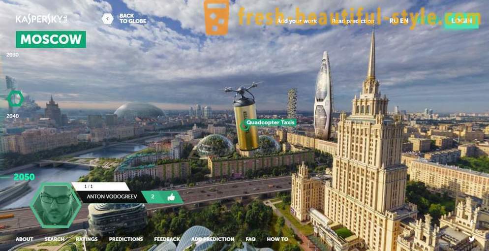 Wat zal Moskou in 2050