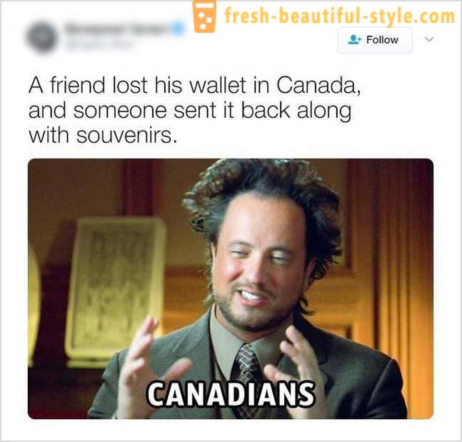 Dingen die kunnen worden gevonden in Canada