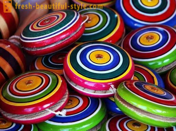 Yo-yo - een van de oudste speelgoed in de wereld