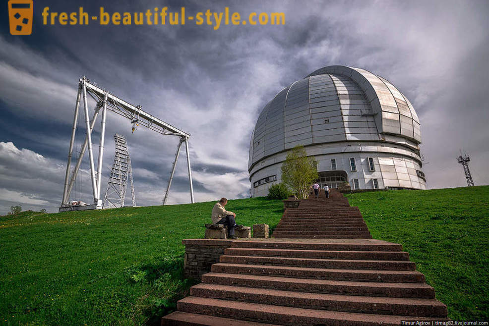 RATAN-600 - de grootste telescoop in de wereld van radio-antennes