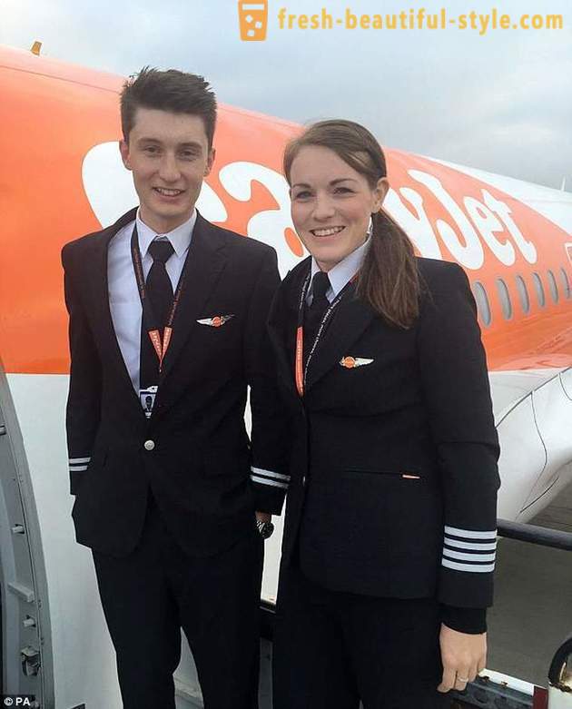 26-jarige Brit - de jongste captain van een vliegtuig in de wereld