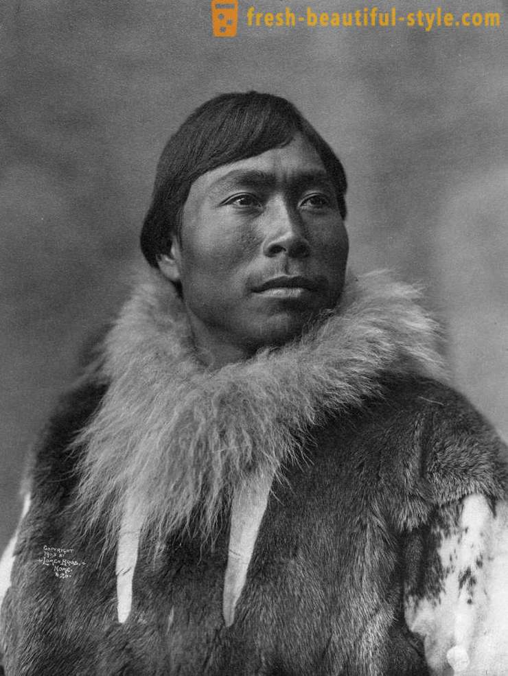 Eskimo's van Alaska naar historische foto's onbetaalbare 1903 - 1930 jaar