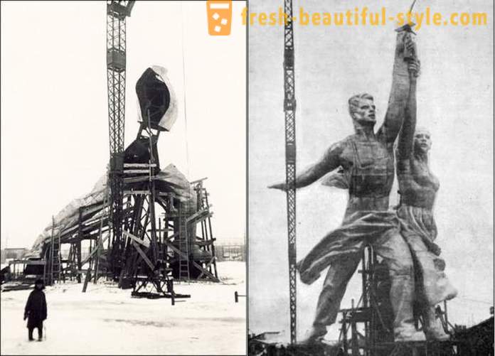 Trotski, in de plooien van de rok, of Hoe heeft de sculptuur 