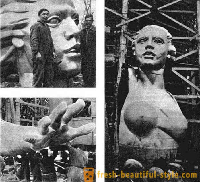 Trotski, in de plooien van de rok, of Hoe heeft de sculptuur 
