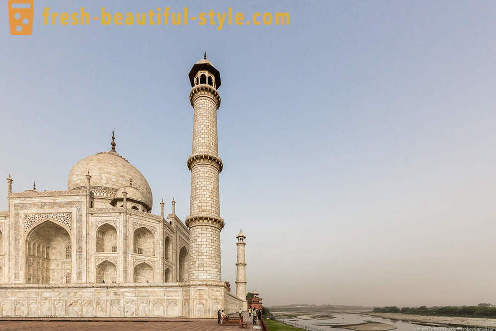 Een korte stop in India. Incredible Taj Mahal