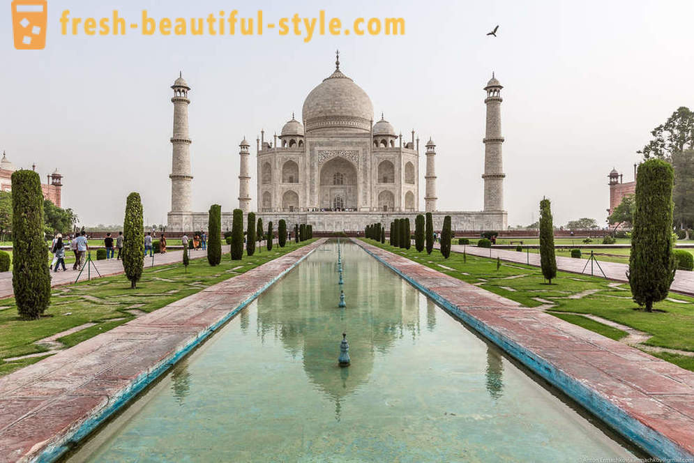 Een korte stop in India. Incredible Taj Mahal