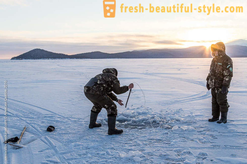 Hoe rybinspektory op Baikal