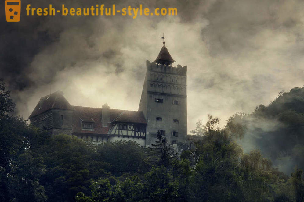 Kasteel Dracula: Transylvania adreskaartje