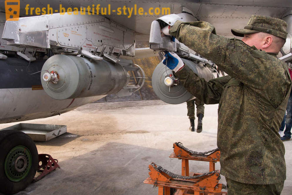 Russische luchtmacht Aviation Base in Syrië