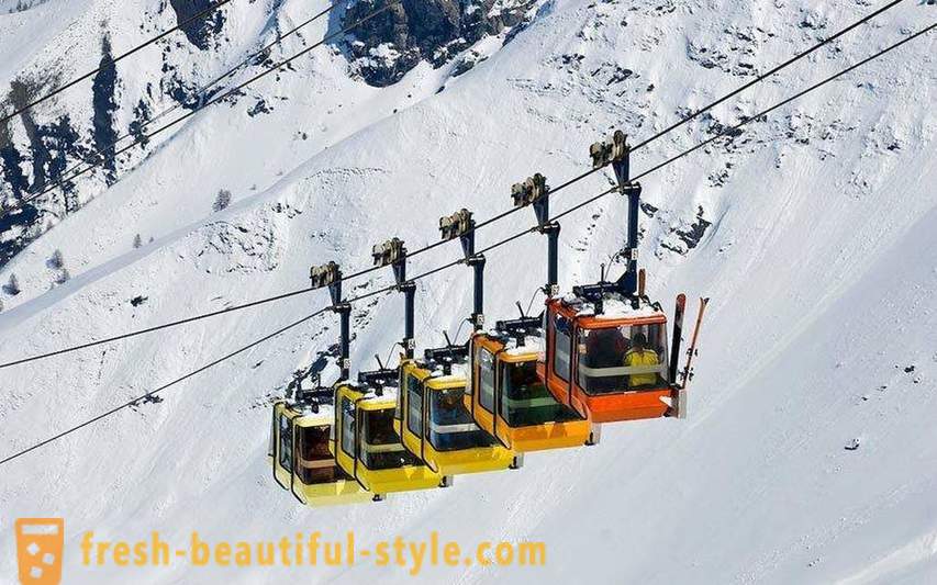 Het meest indrukwekkende skilift in de wereld