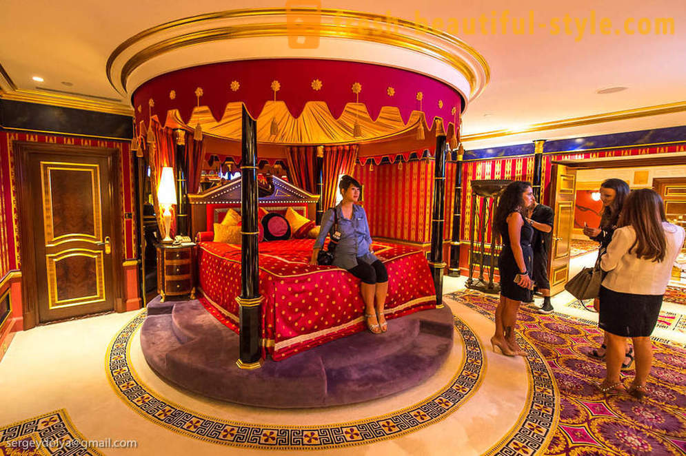 Is er een gouden toilet in het Burj Al Arab?