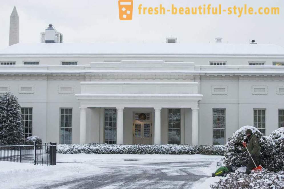 In het Witte Huis - de officiële residentie van de Amerikaanse president