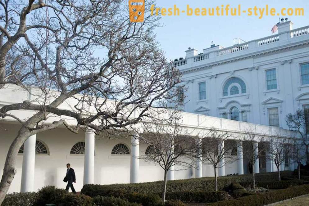 In het Witte Huis - de officiële residentie van de Amerikaanse president