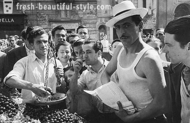 Italië 1950, werd verliefd op de hele wereld