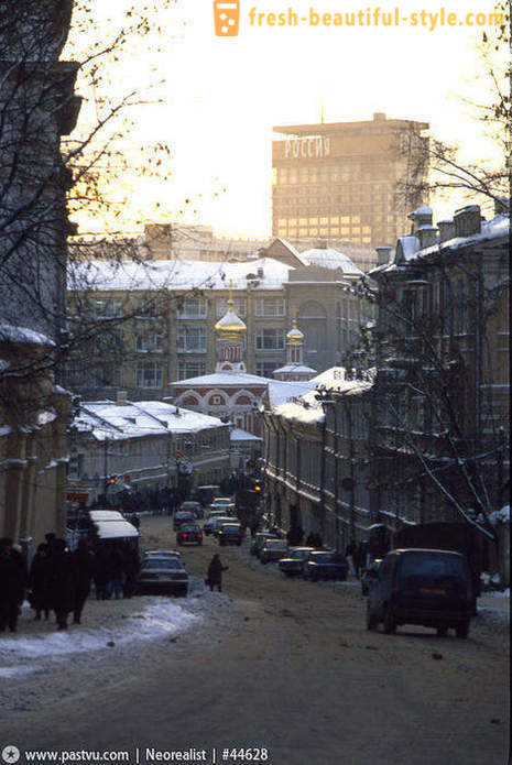 Walk in Moskou in 1995