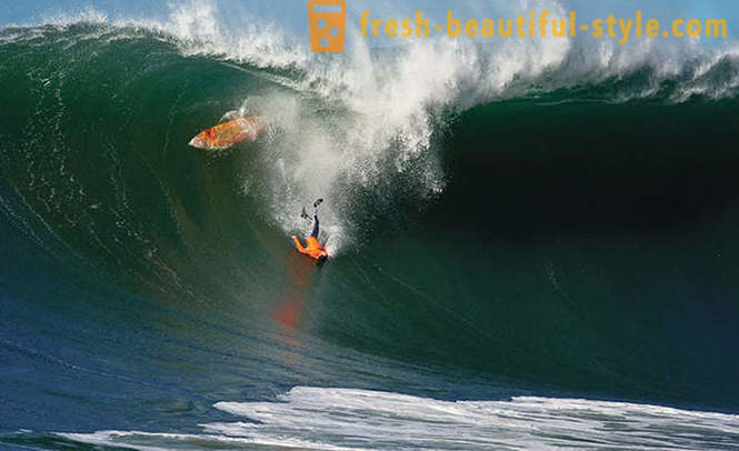 5 meest bekende surfspots, waar de legendarische reus golven komen