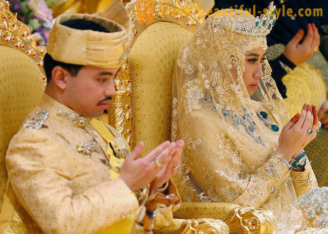 Luxe bruiloft van de toekomst sultan van Brunei