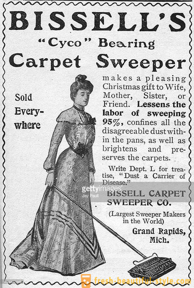 Vrouwen in de Amerikaanse reclame van de XIX-XX eeuw
