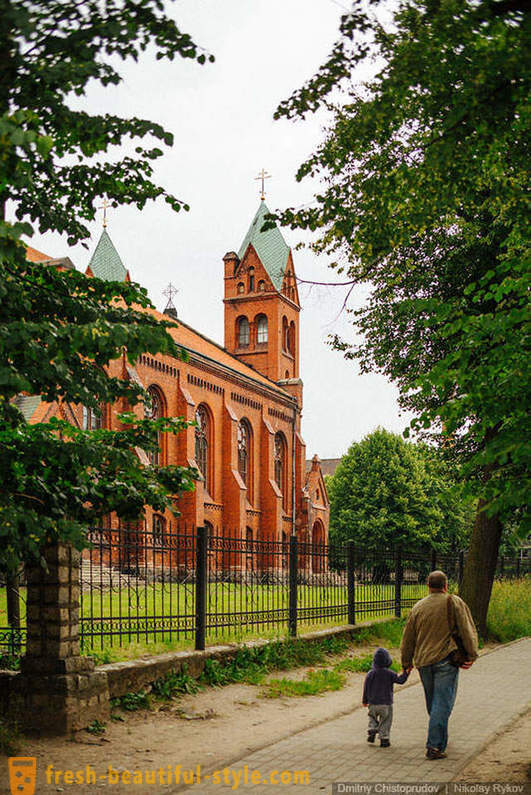 Wandeling door de oude Duitse centrum van de regio Kaliningrad