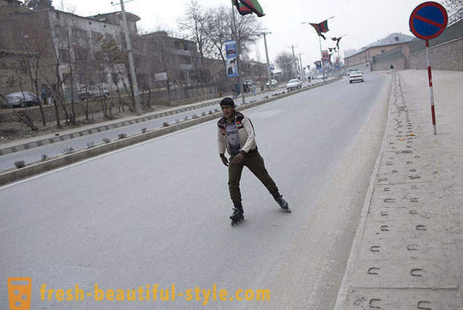 Loop door de moderne Kabul