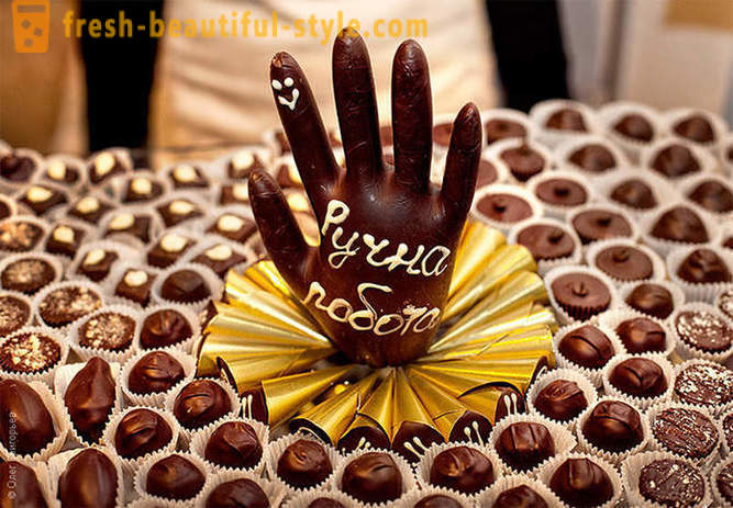 Feest van chocolade in Lvov